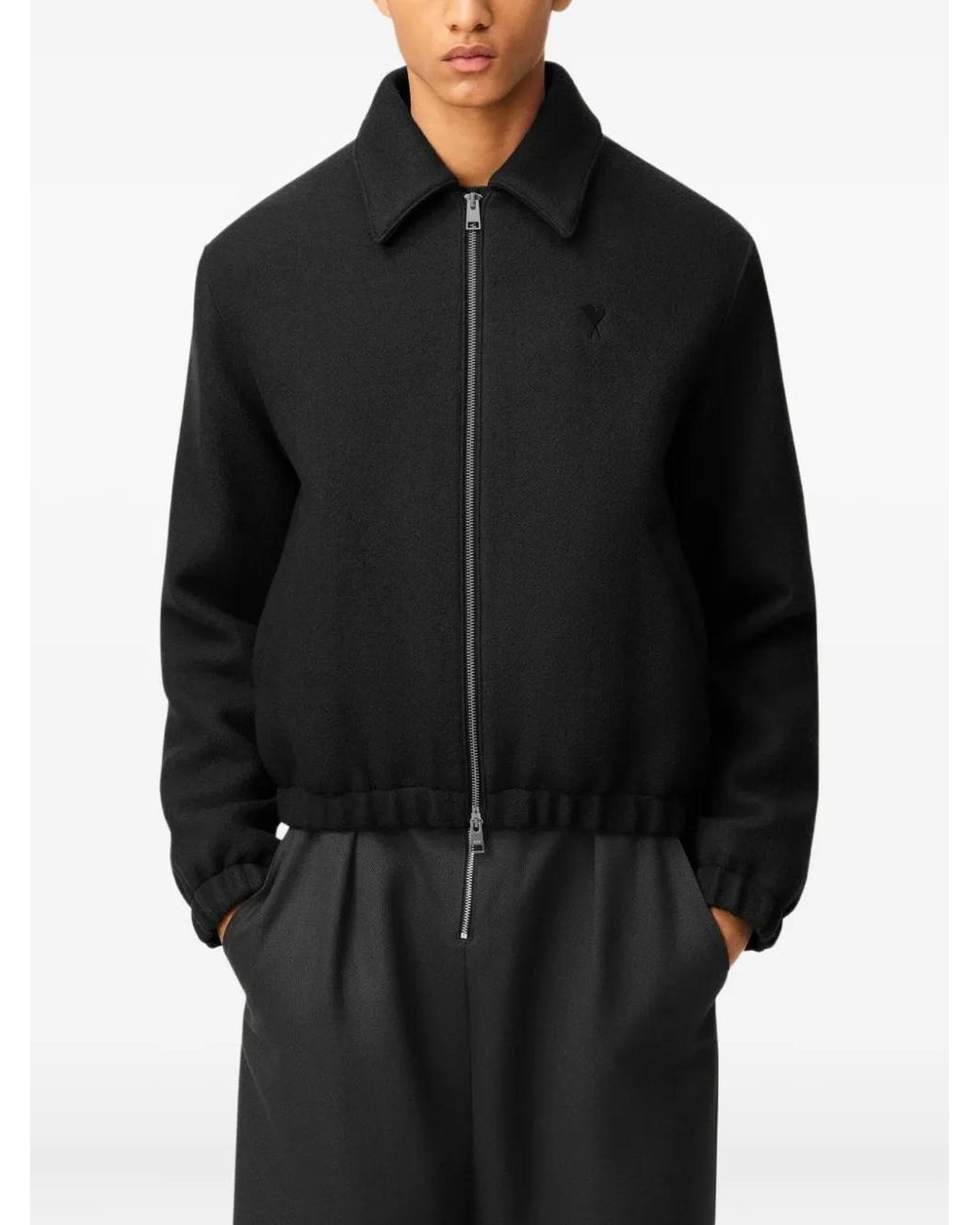 AMI Black Blouson Adc for men