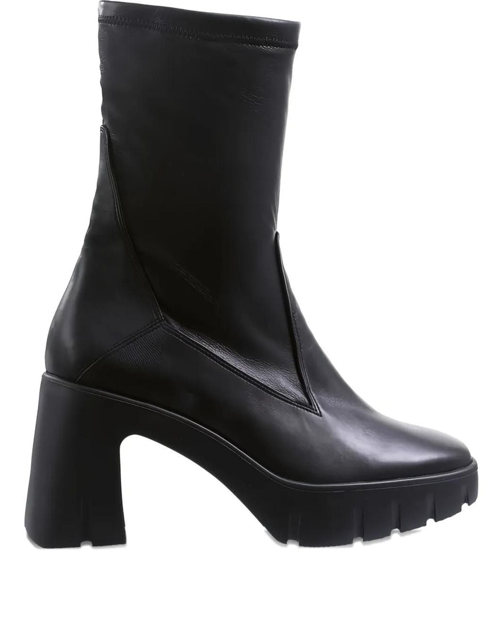 Högl Black Jessy Chunky-Sole Ankle Boots