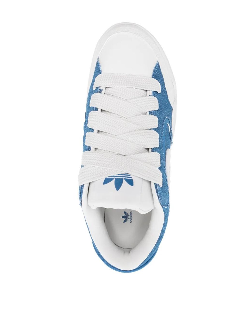 Baskets En Toile À Patch Logo Adidas en coloris Blue