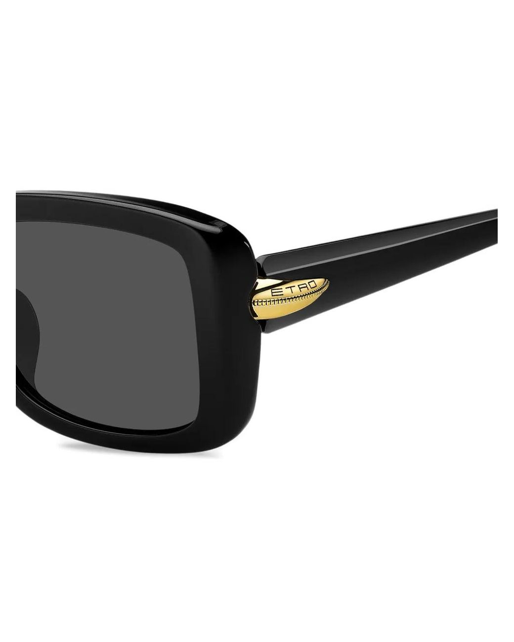 Etro Black Logo-Detail Sunglasses