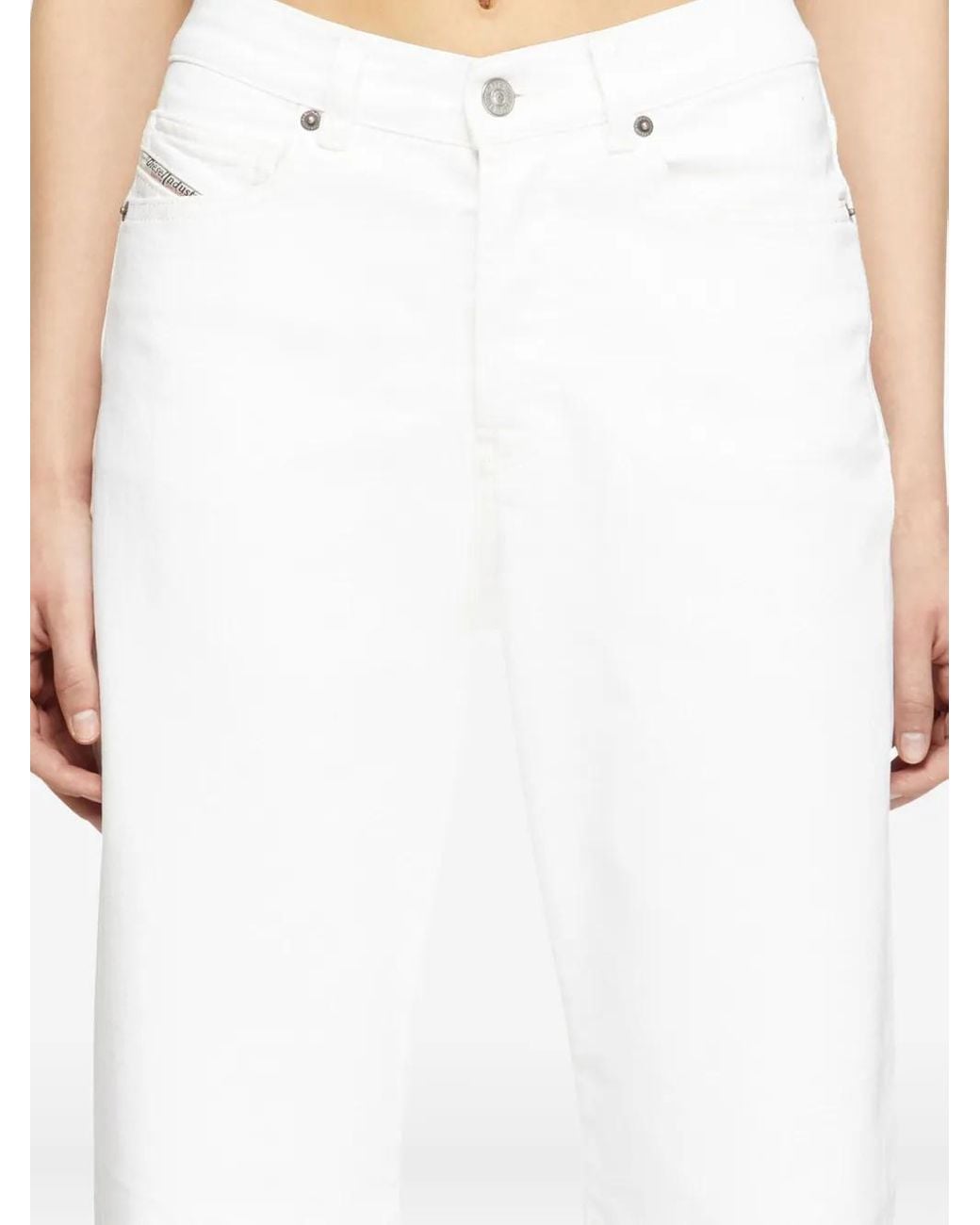 DIESEL White 1971 D-Sent Jeans