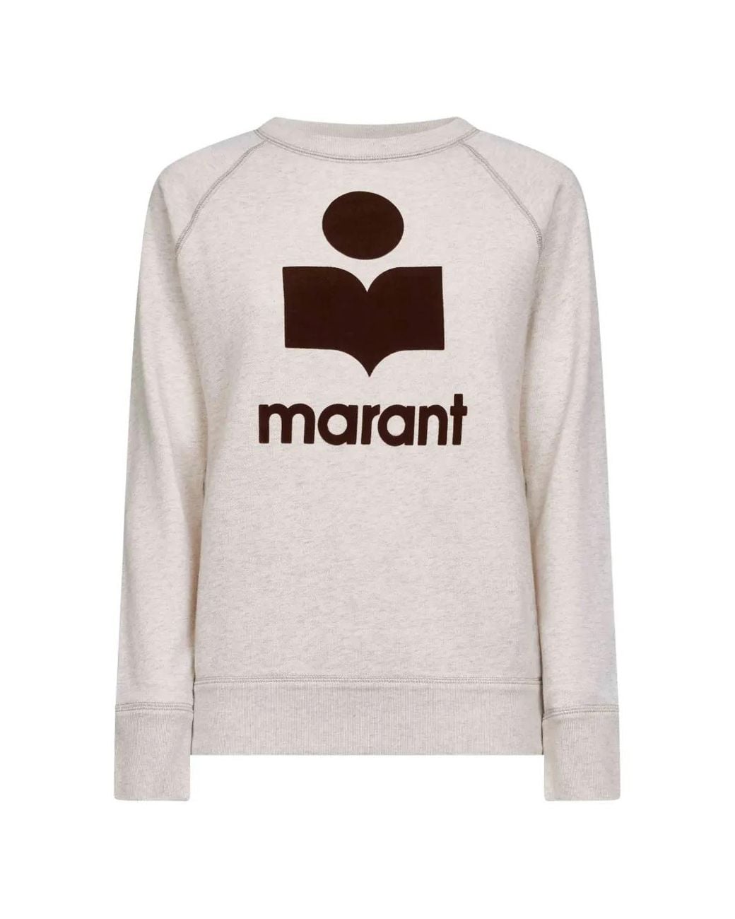 Isabel Marant White Millyny Cotton Sweatshirt