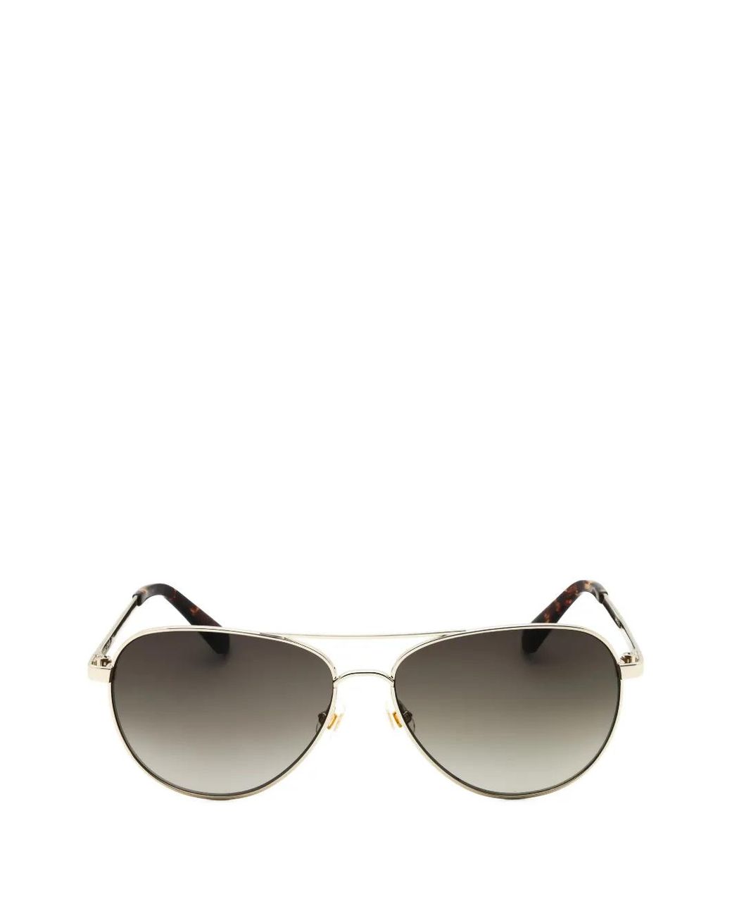 Kate Spade Metallic Pilot-Frame Sunglasses
