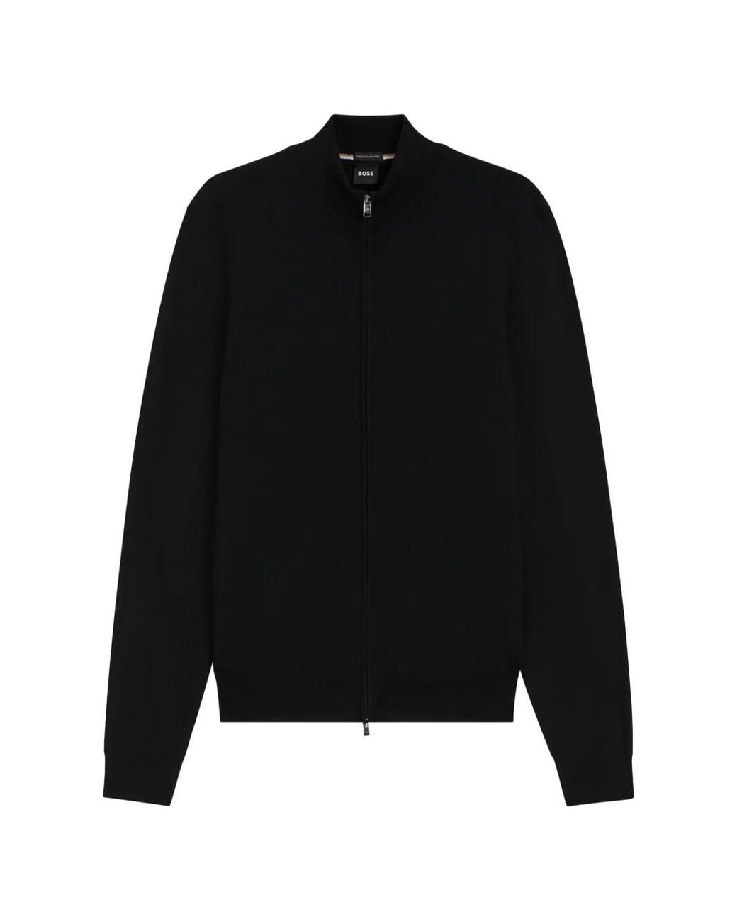 Boss Blue Knitted Cardigan for men