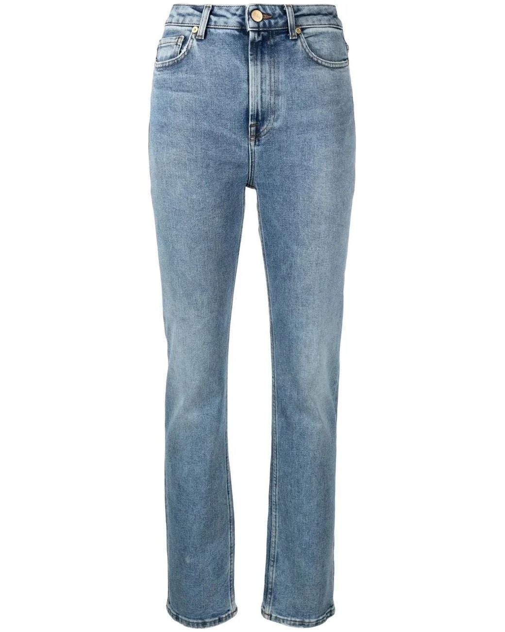 TOVE Blue Marlo Straight-Leg Jeans