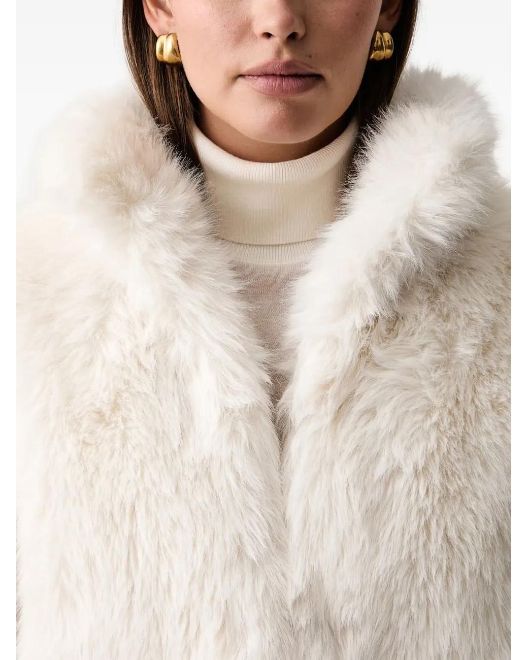 Silvian Heach Natural Veste Oversize Texturée