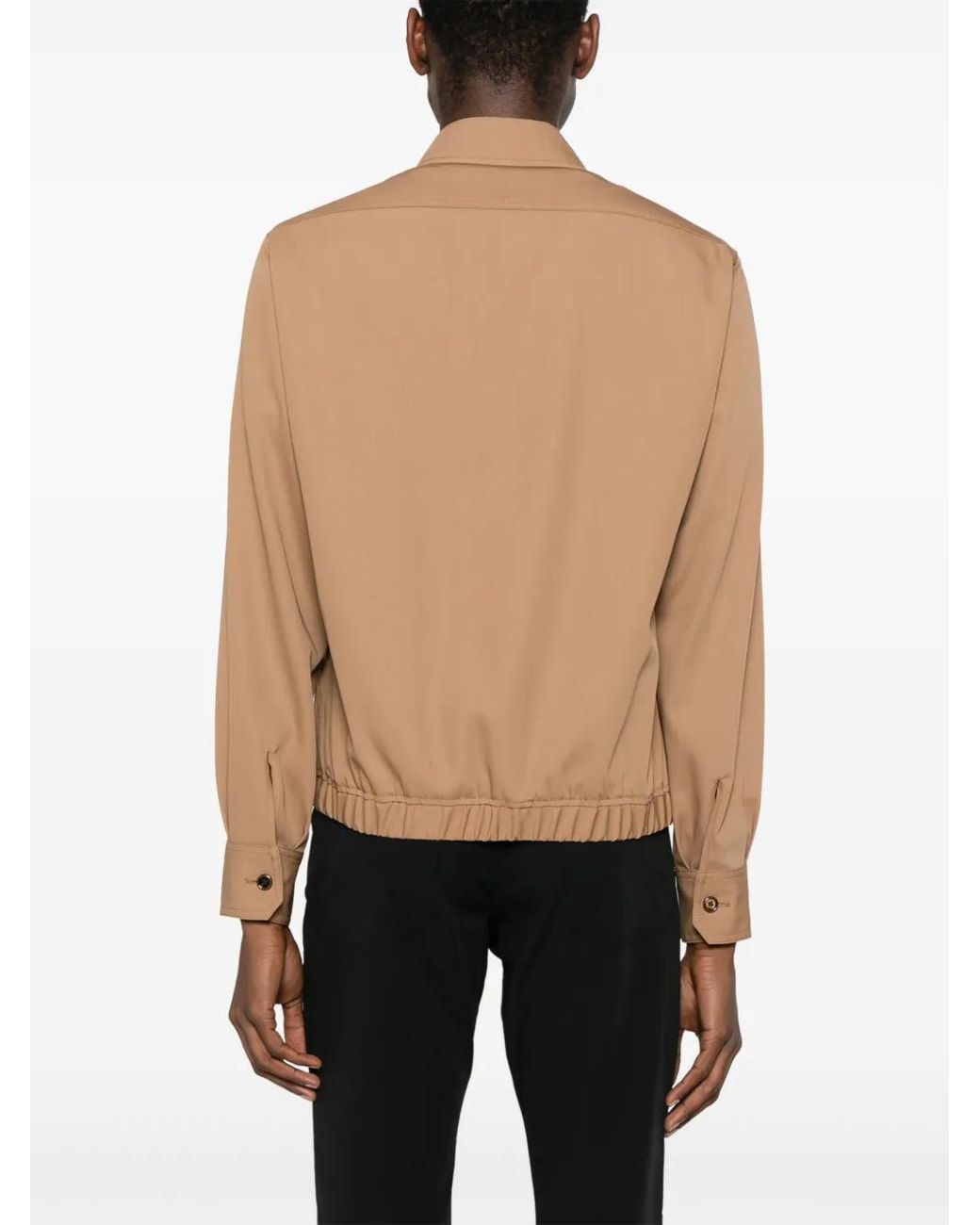 Lardini Natural Virgin-Wool Jacket for men
