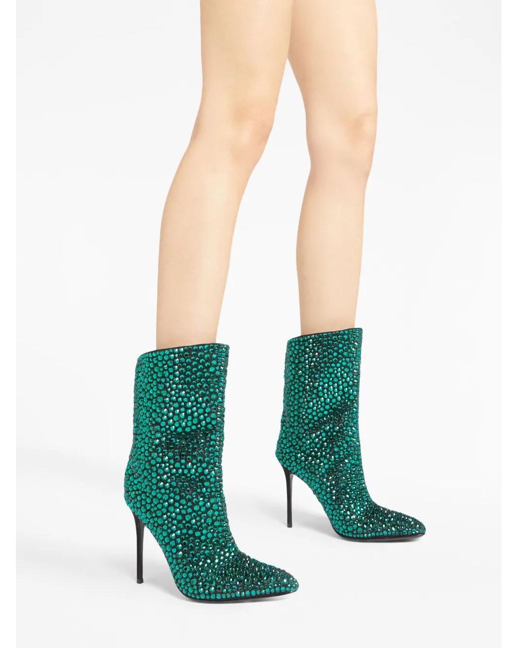 Giuseppe Zanotti Green Merissa Sparkle