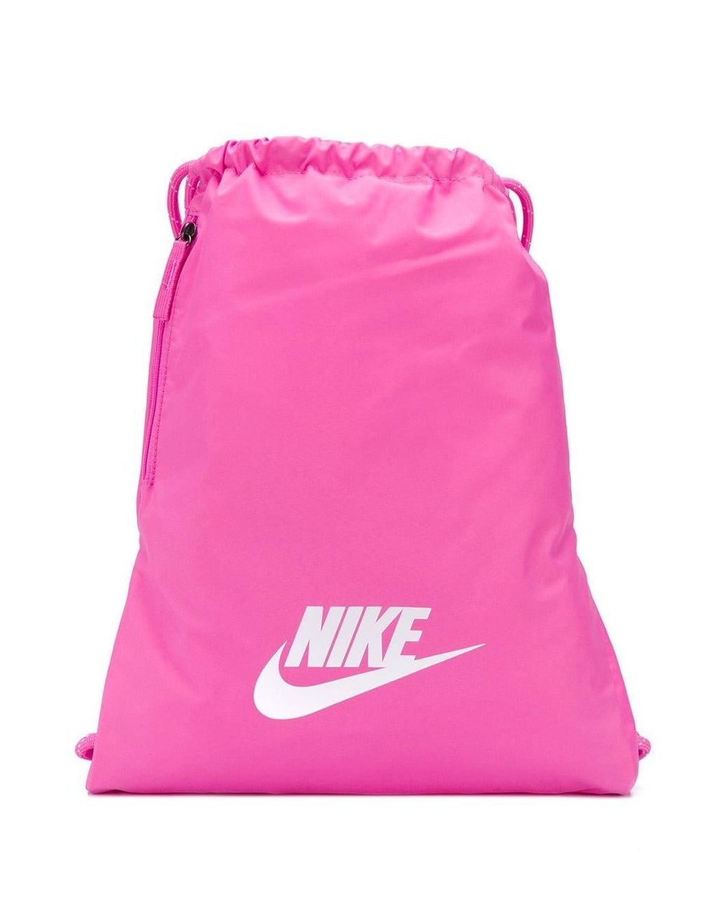 Nike Drawstring Backpack In Pink Lyst Nike Drawstring Backpack In Pink Lyst