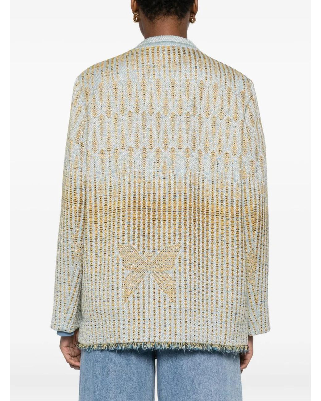 Forte_forte White Double-Breasted Jacket