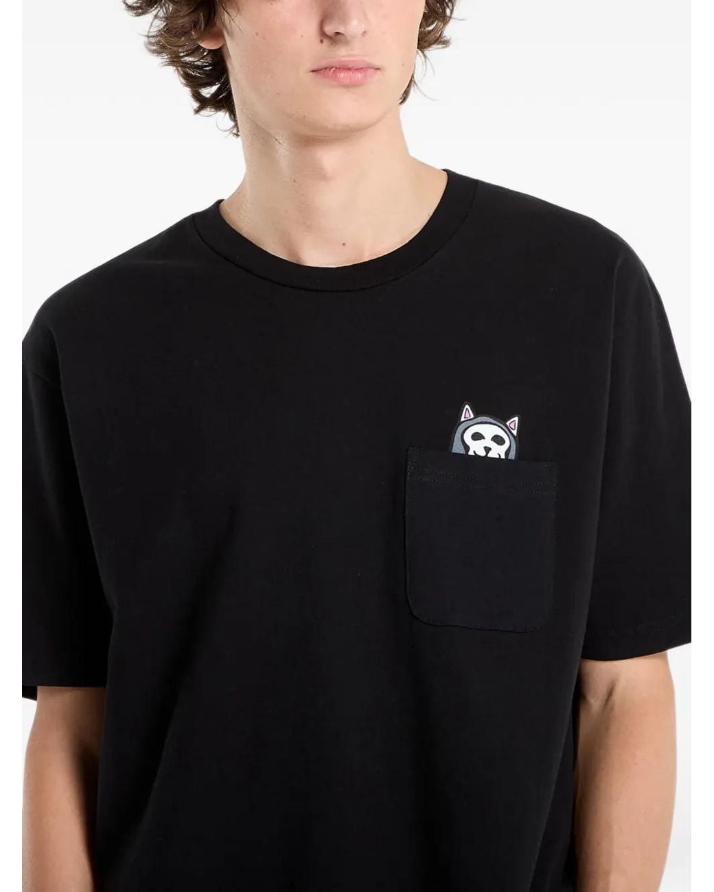 RIPNDIP Black Trick Or Treat T-Shirt for men