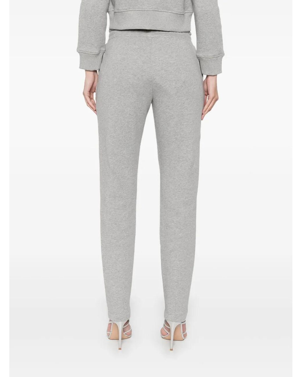 The Attico Gray Jogger Pants