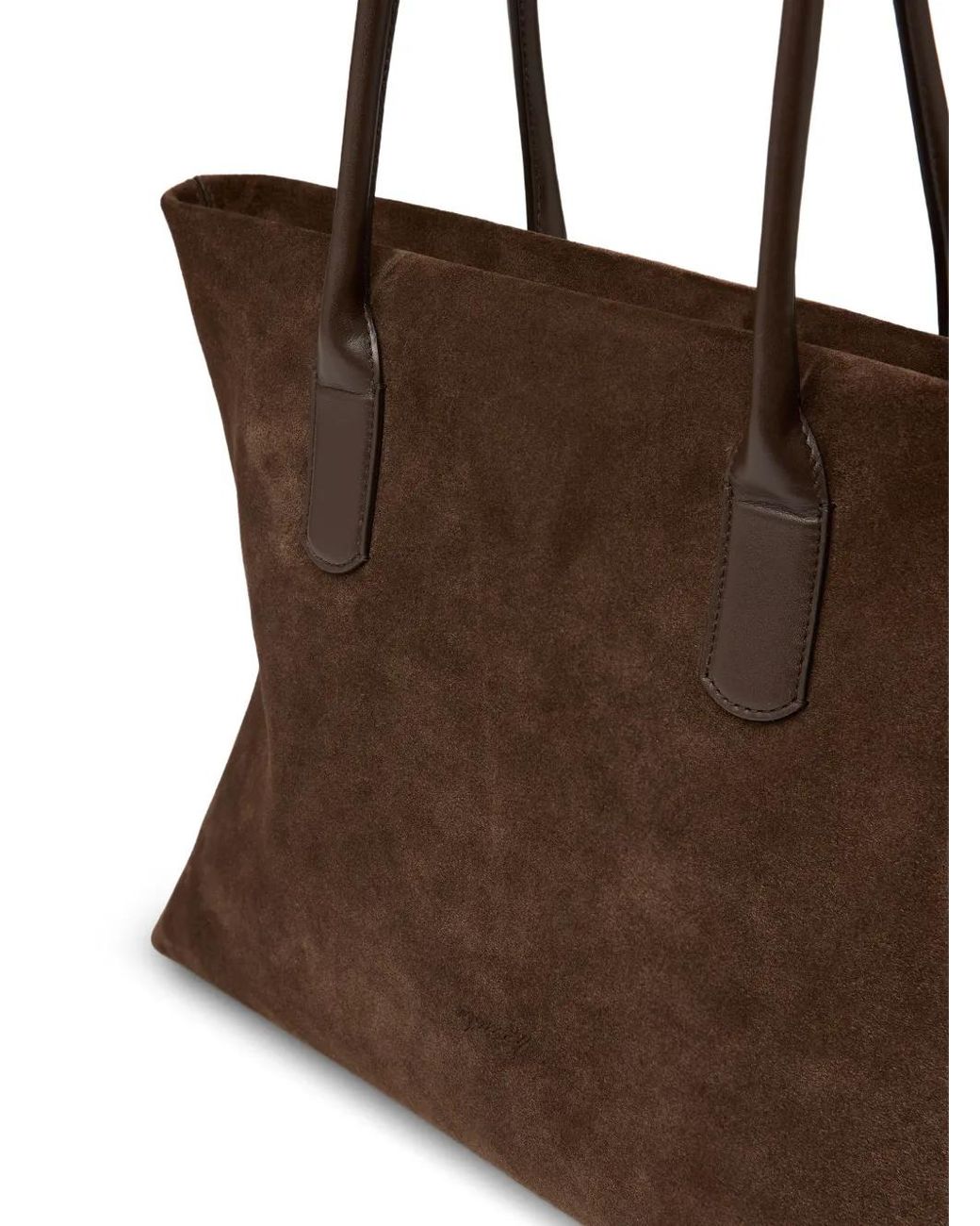 Marsèll Brown Dipona Suede Leather Tote Bag