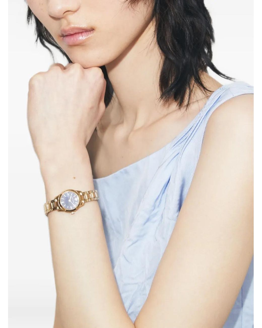 Tory Burch Metallic Mini Miller Watch