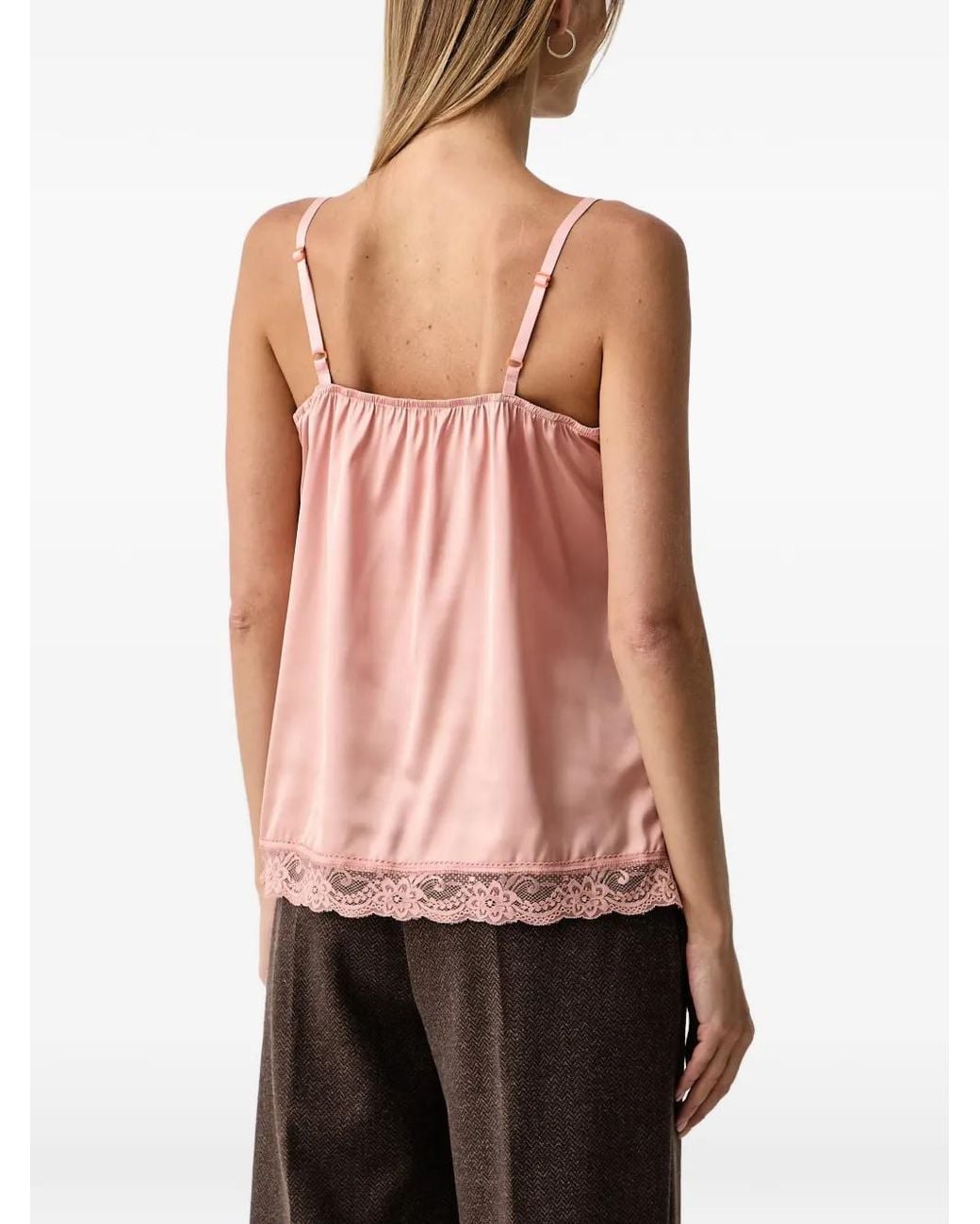 Fracomina Pink V-Neck Cardigan