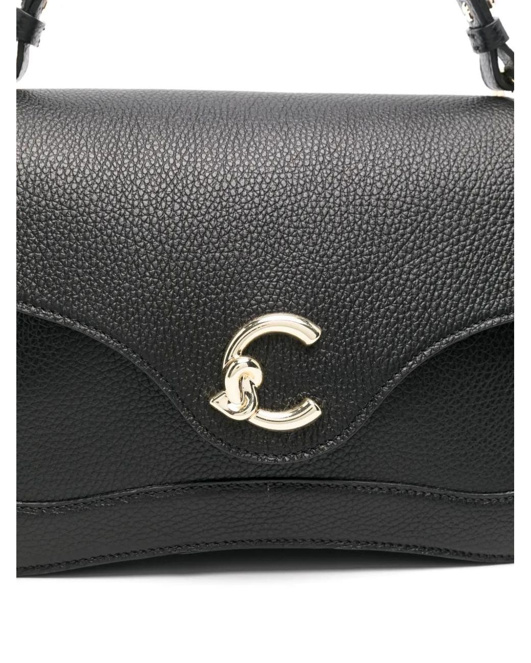 Coccinelle Black C-Me Medium Handbag