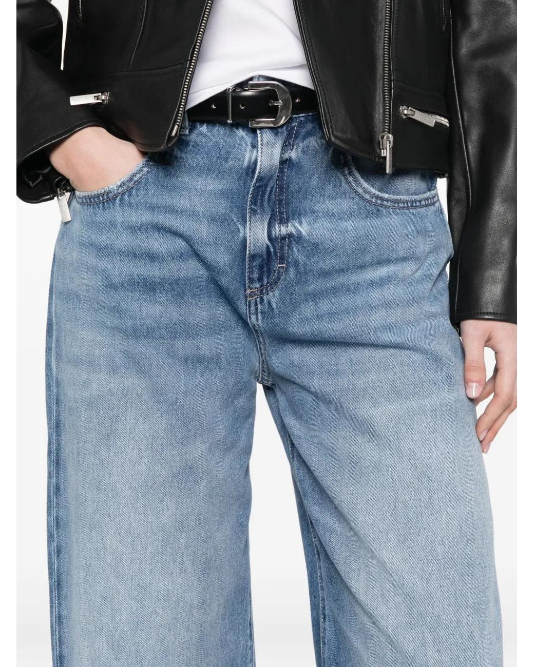 ICON DENIM Blue Poppy Distressed Jeans