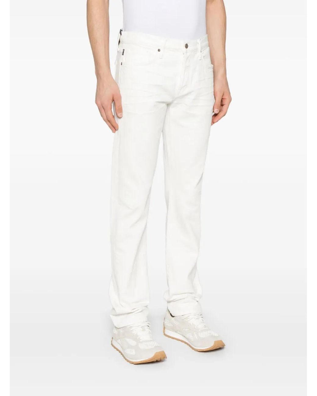 Tom Ford White Premium Jeans for men