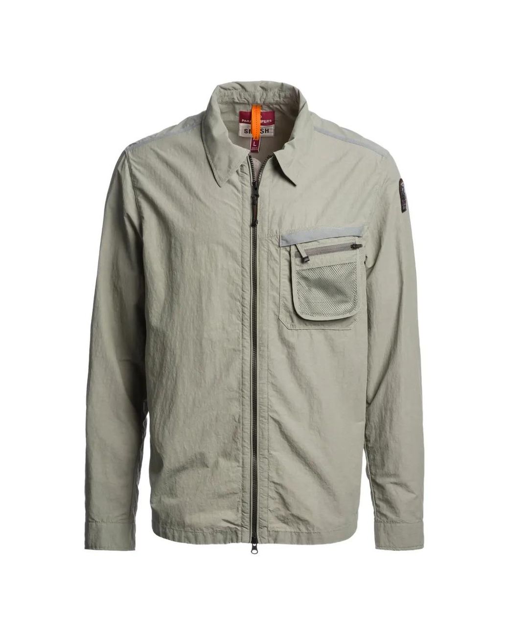 Parajumpers Gray Chest-Pocket Jacket for men