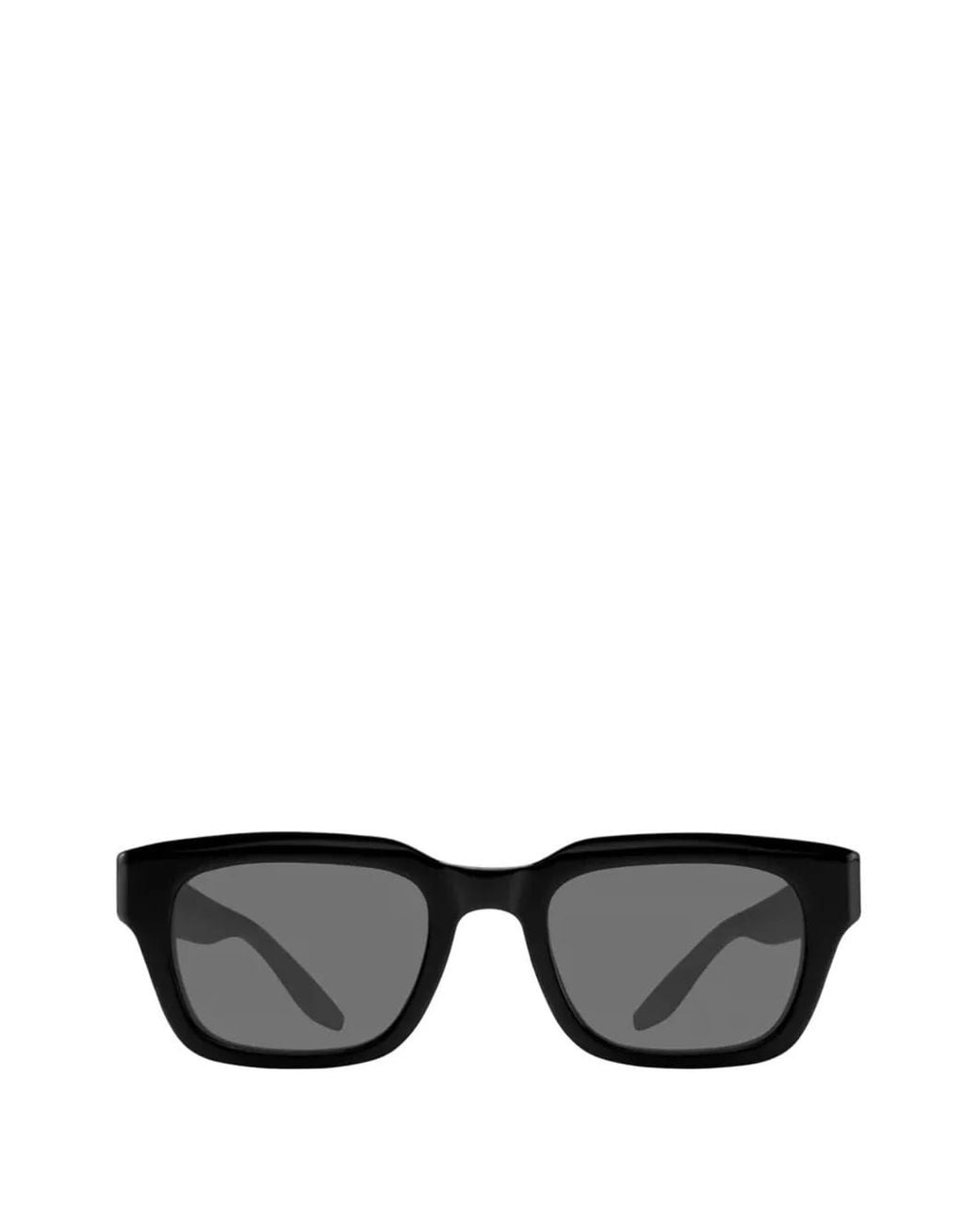 Barton Perreira Black Butzi Square-Frame Sunglasses