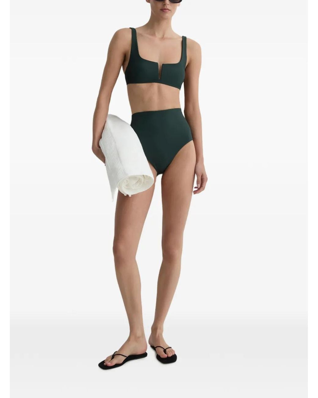 Bondi Born Black Clio Bikini Top
