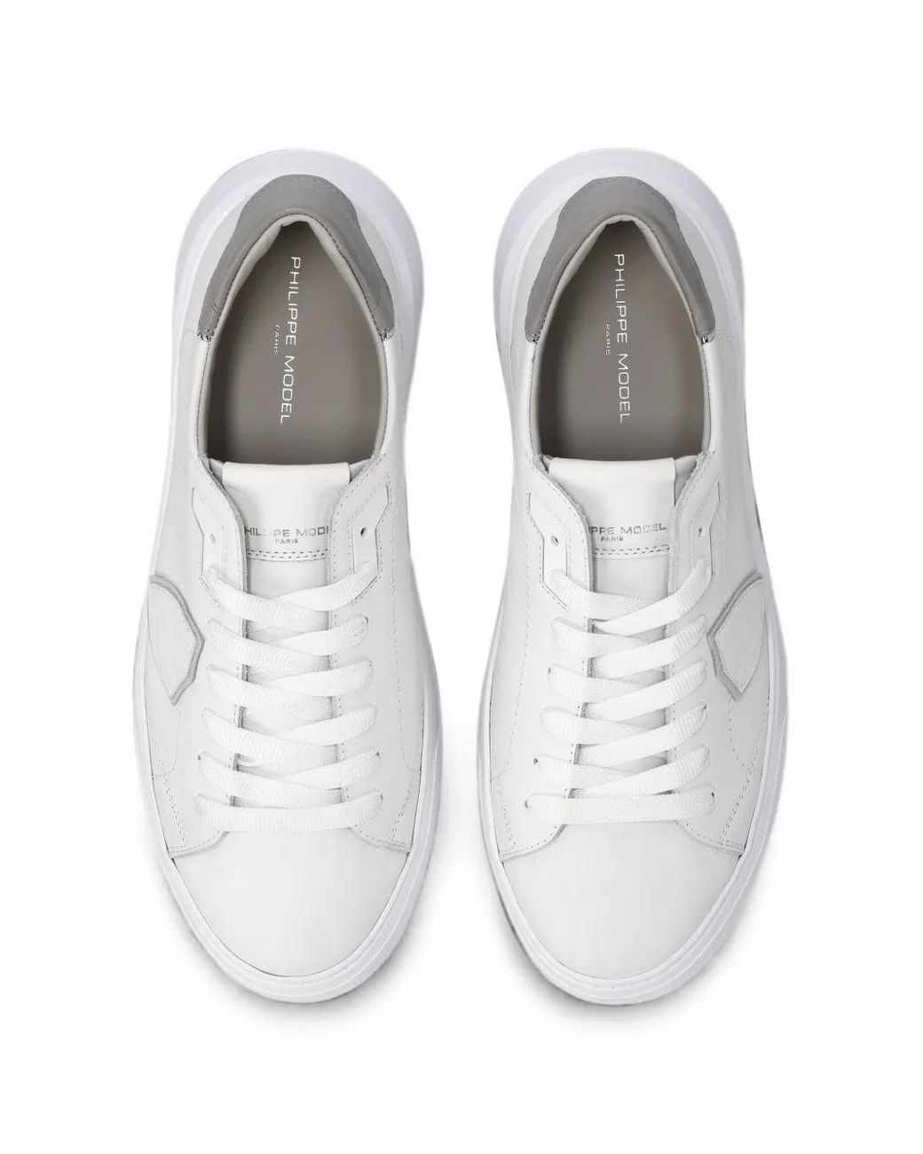 Sneakers Temple di Philippe Model in White da Uomo