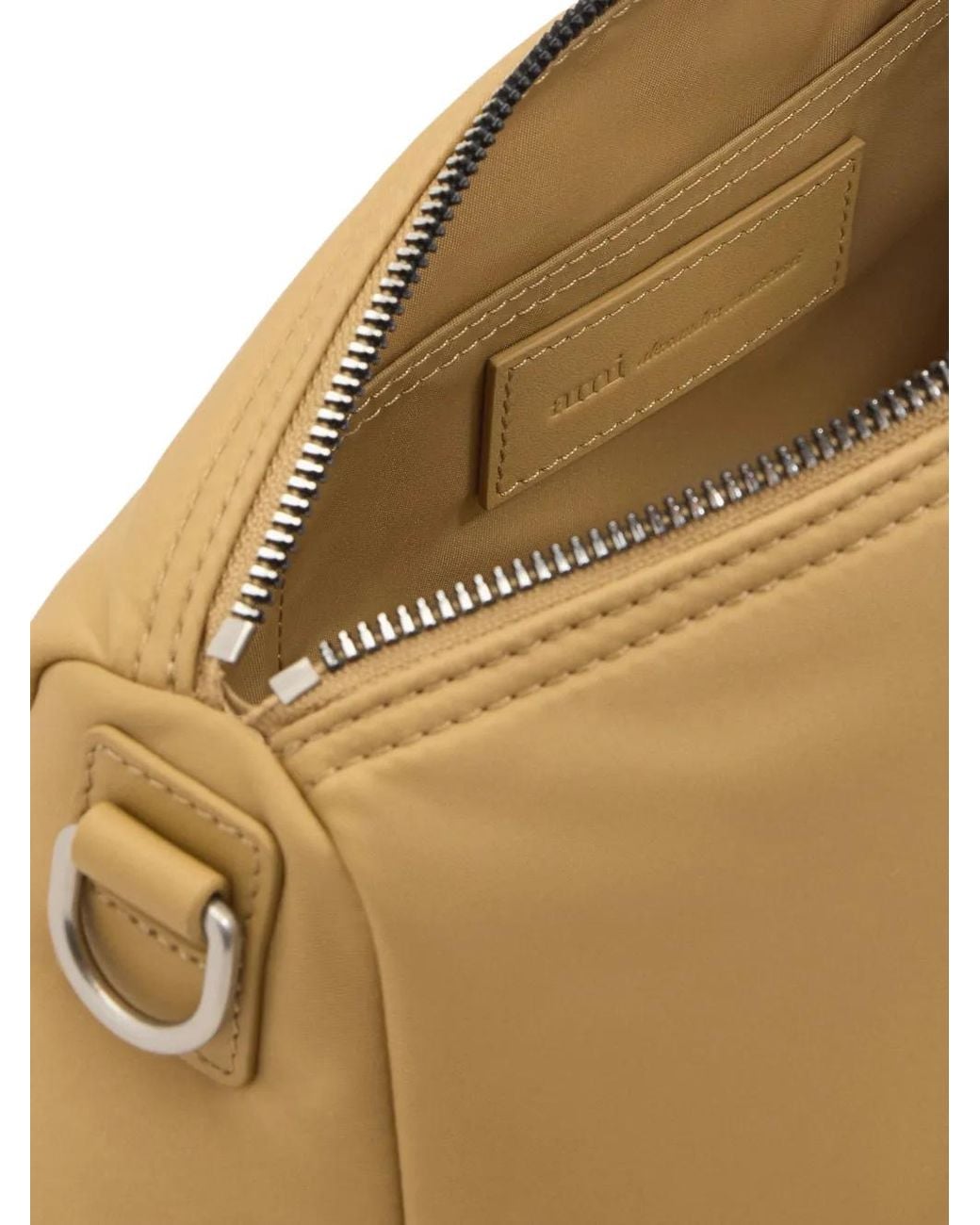 AMI Natural Nylon Marcel Bag