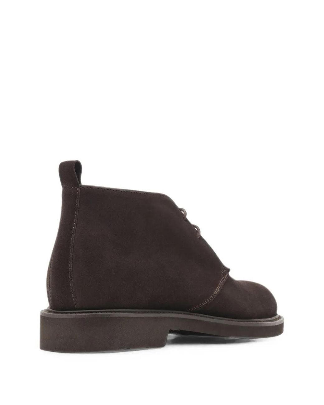 Lottusse Brown Baltimore Lace-Up Boots for men