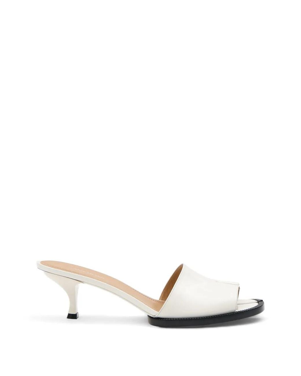 Maison Margiela White Tabi City Sandals