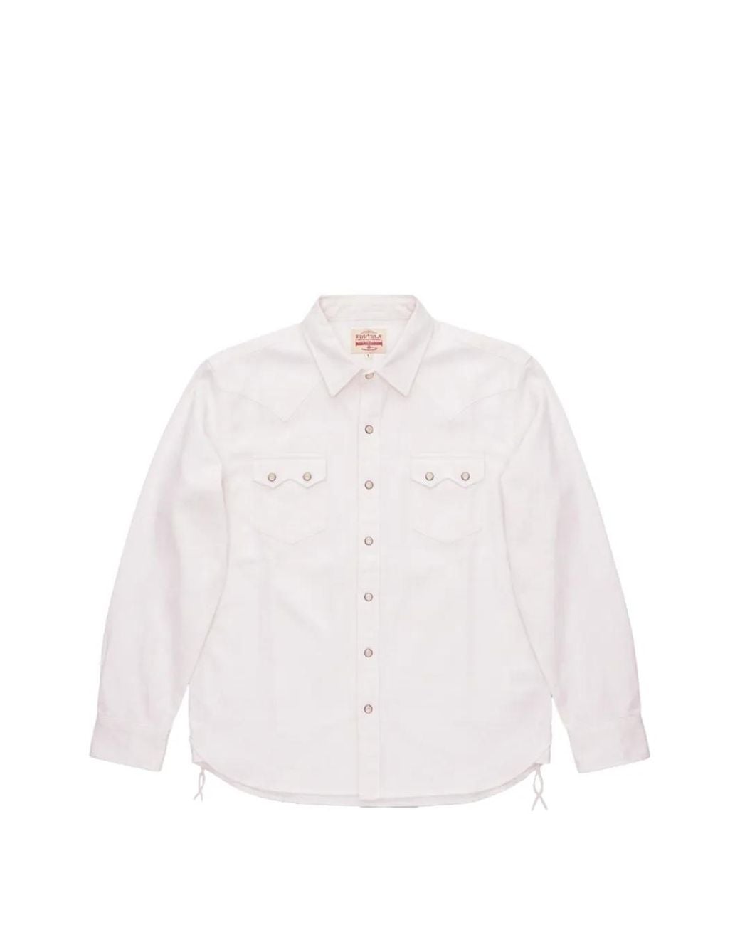 Fortela White Chemise Josh En Coton for men