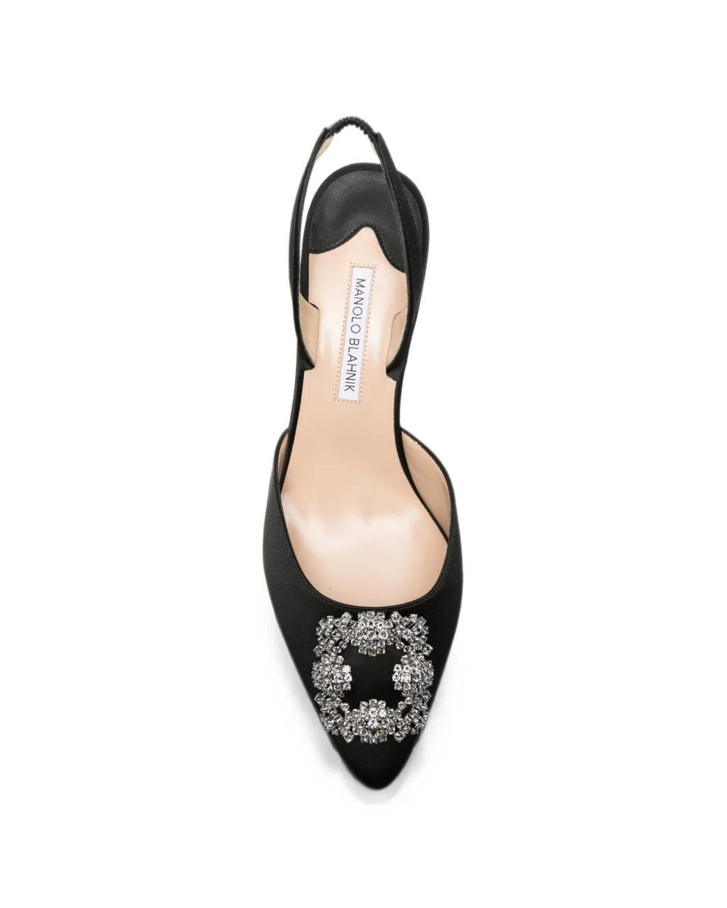 Manolo Blahnik Black Escarpins Hangisli À Boucle