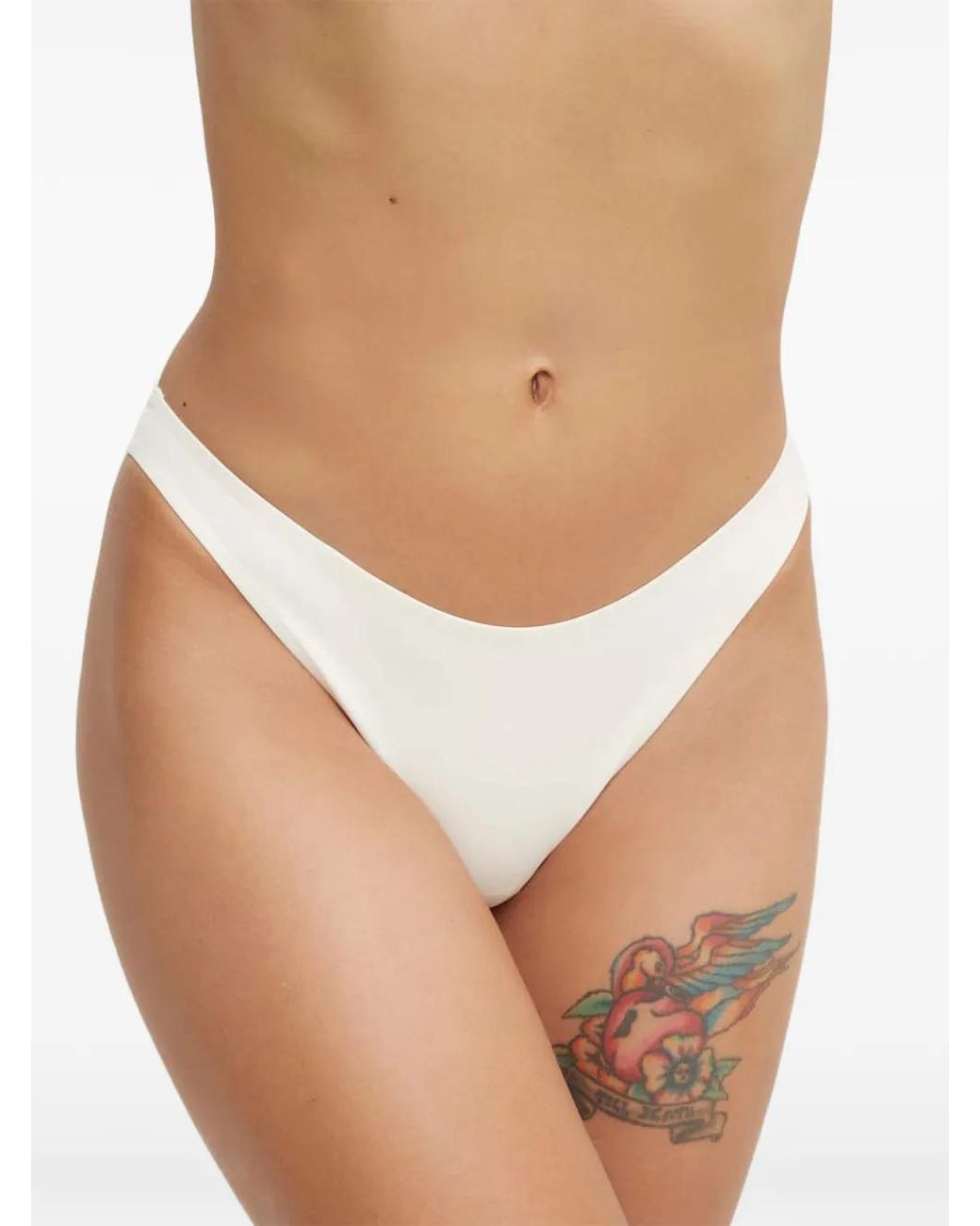 Mc2 Saint Barth Natural Slip De Bain Ivoire Reanna
