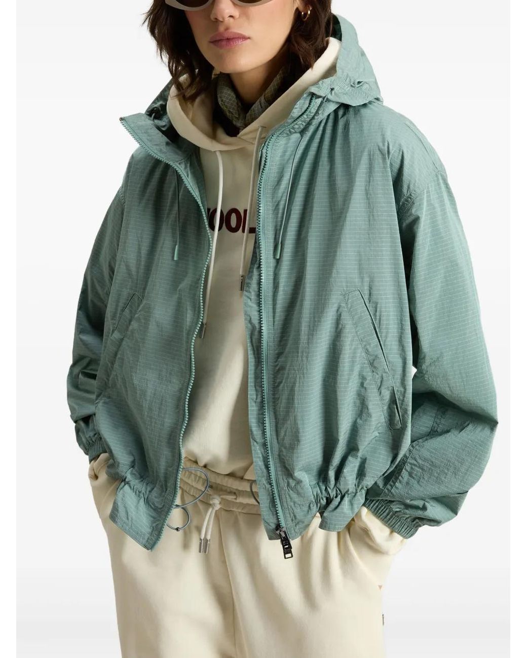 Woolrich Lucent Jack in het Blue