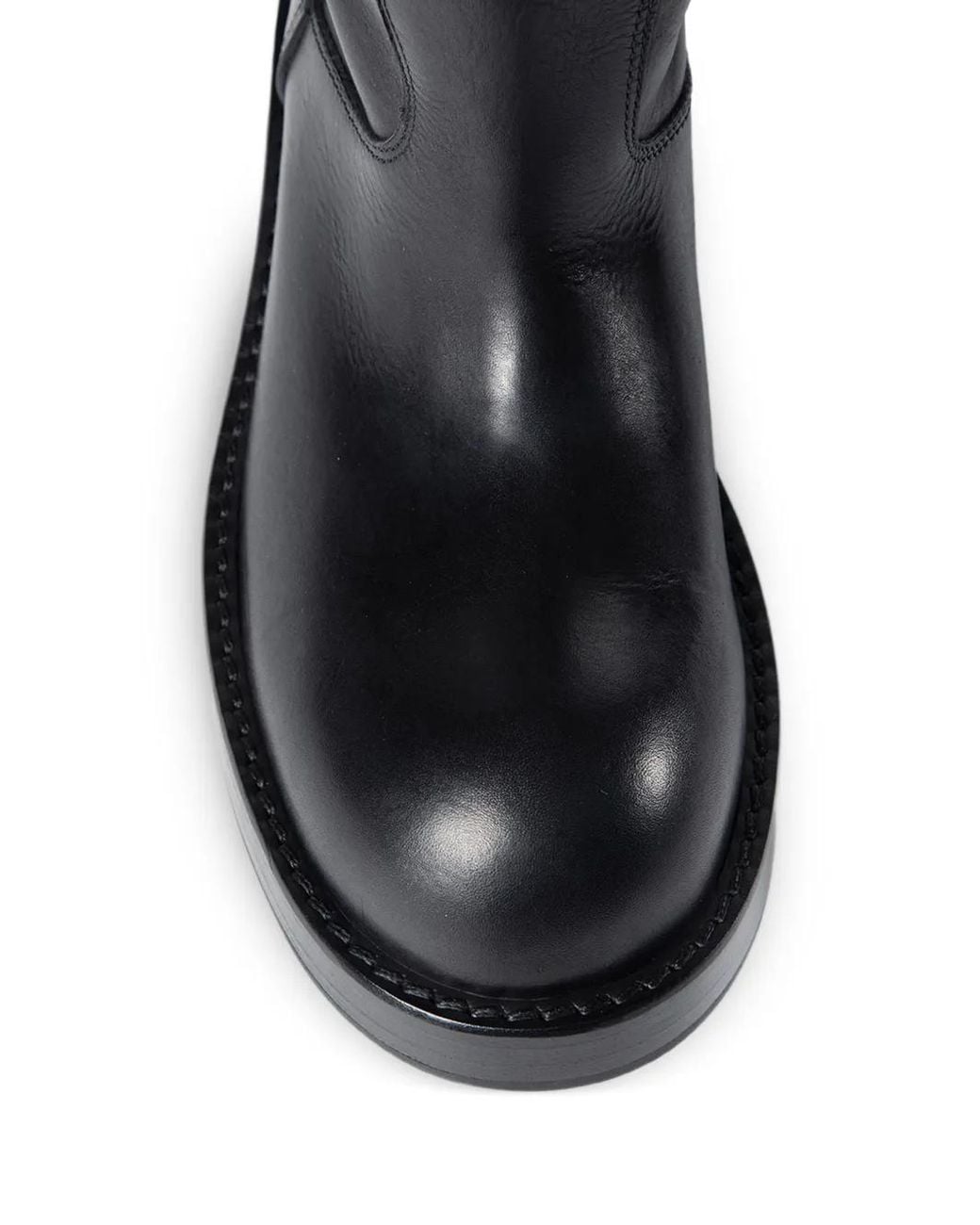 Ann Demeulemeester Black Neldor Engineer Boots for men