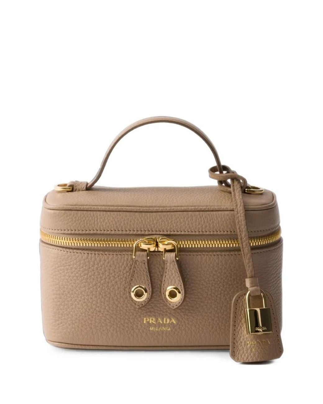 Prada Brown Leather Mini-Bag