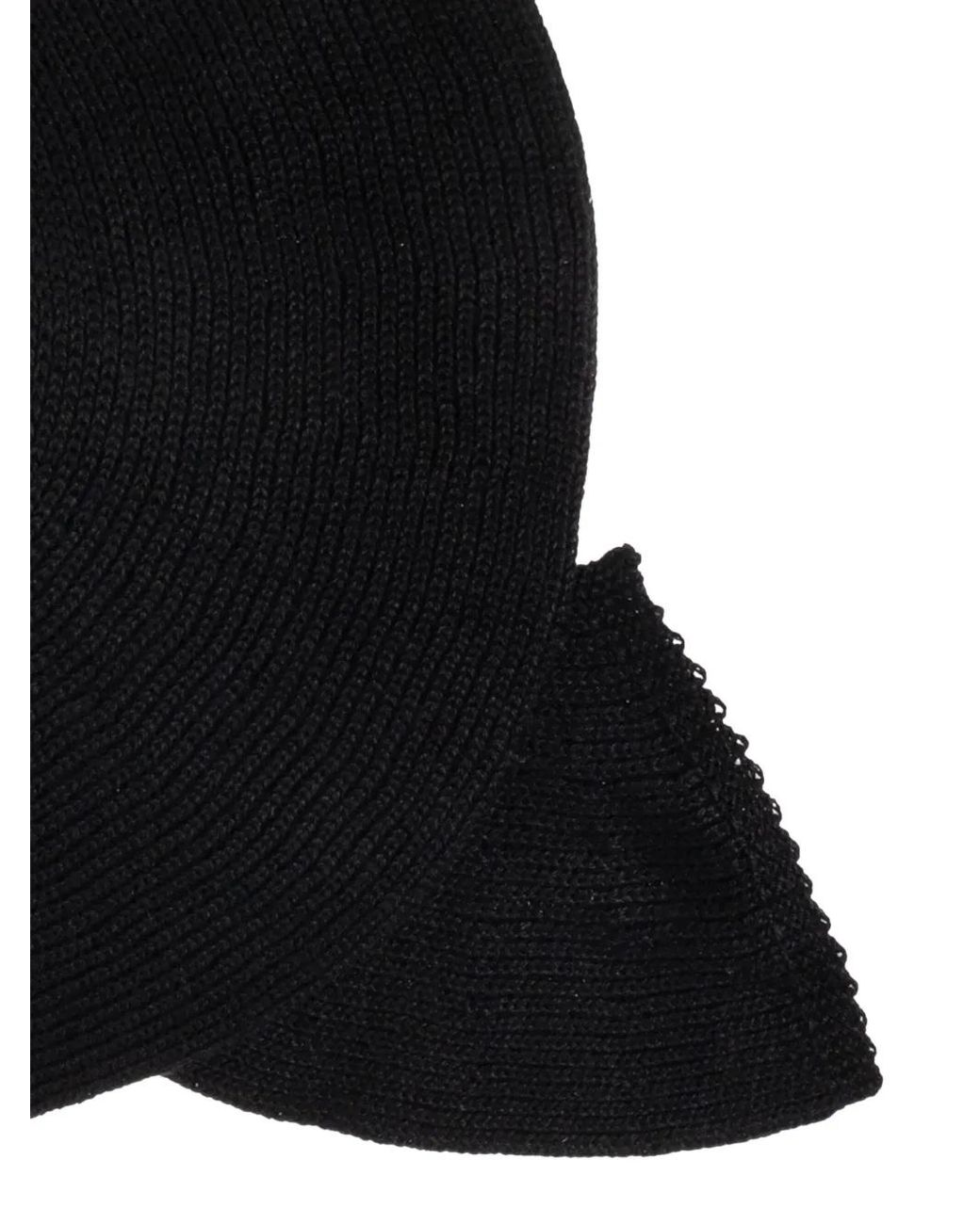 Homme Plissé Issey Miyake Black Ribbed Gloves for men