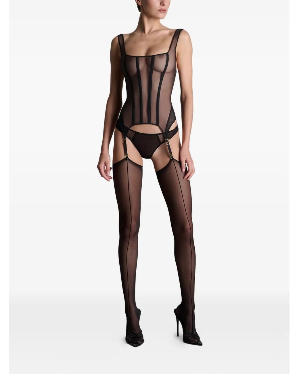 Maison Close Black L'Amoureuse Corset