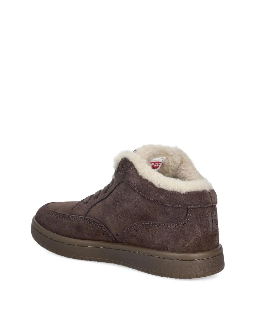 Chaqueta con ribete de pelo KENZO de color Brown