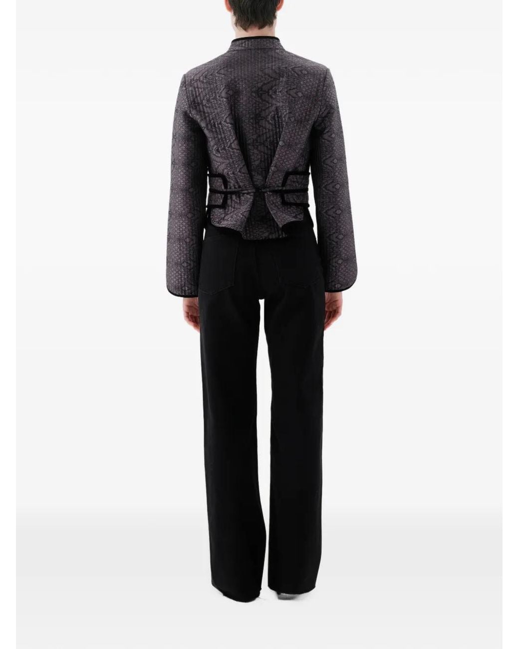 Unreal Fur Black Sidereal Fitted Jacket