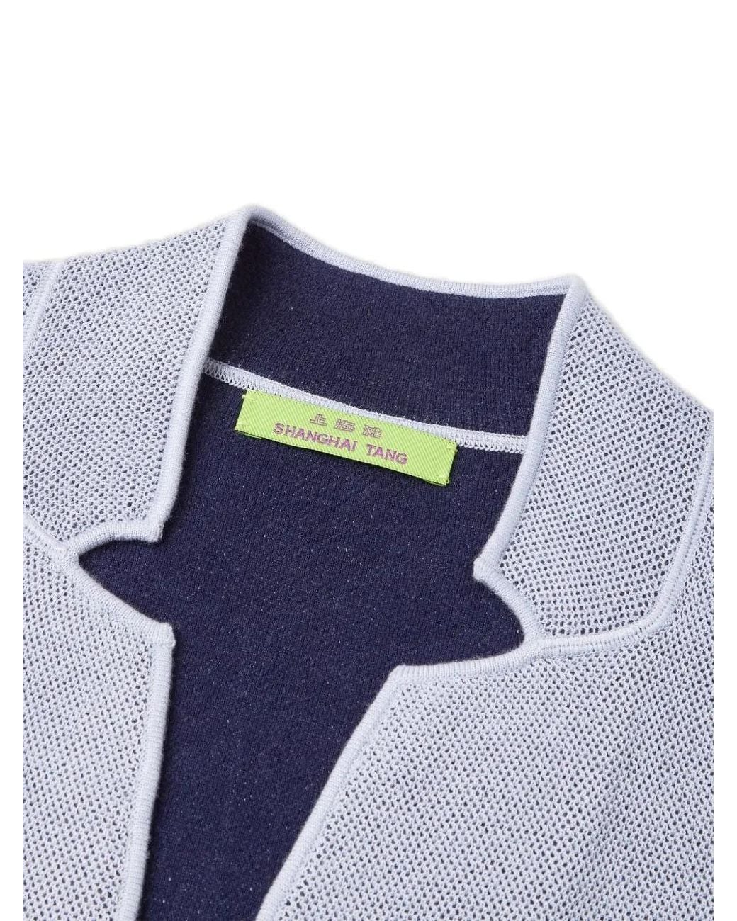 Blazer Con Bolsillo De Parche Shanghai Tang de hombre de color Blue