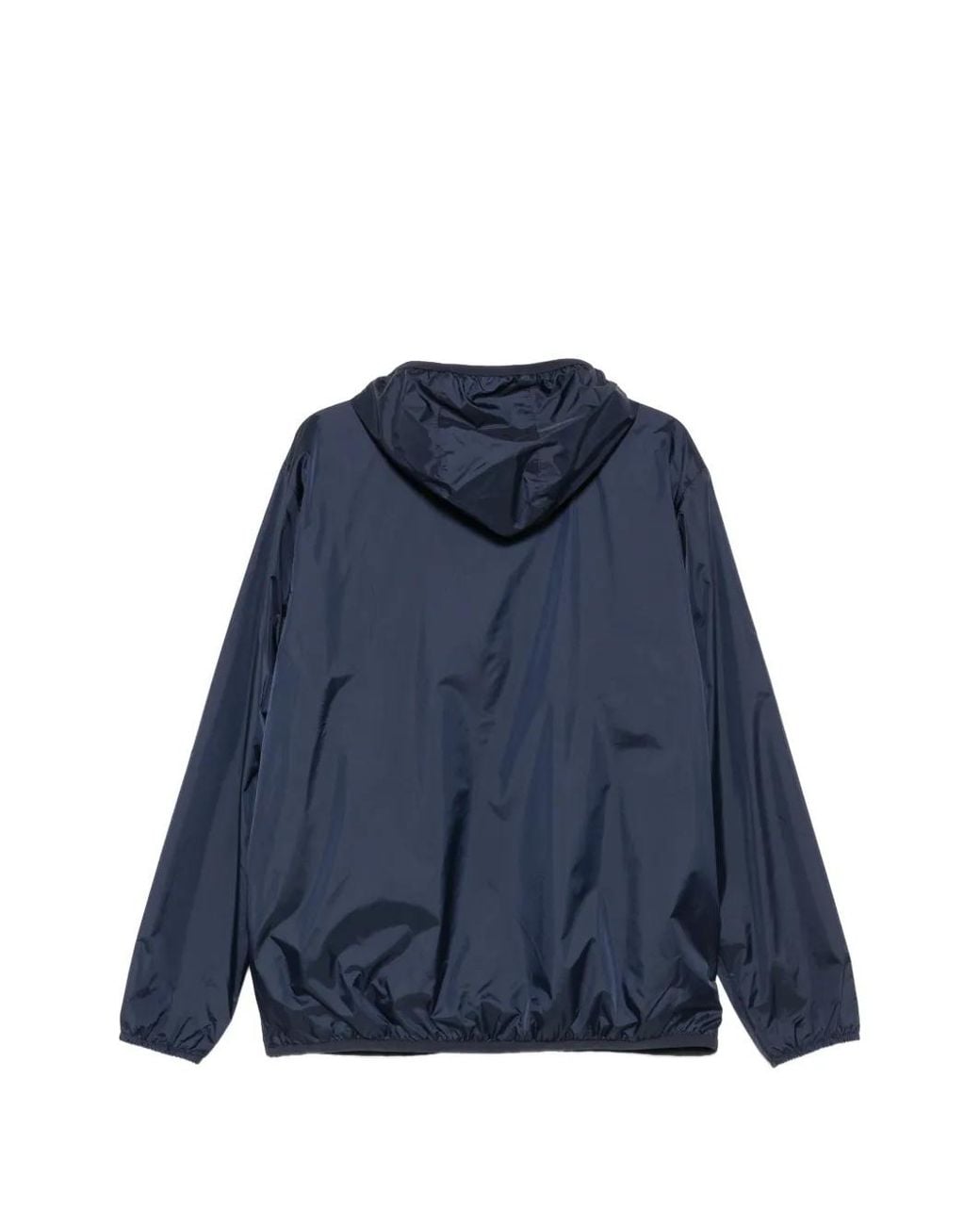 K-Way Blue Veste Zippée À Patch Logo for men