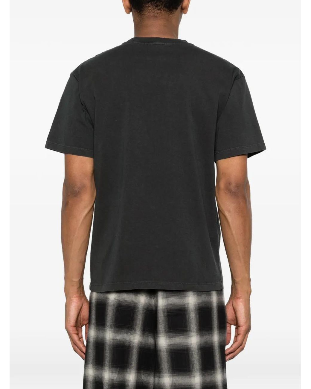 Aries Black Faded Punk Short-Sleeve T-Shirt for men