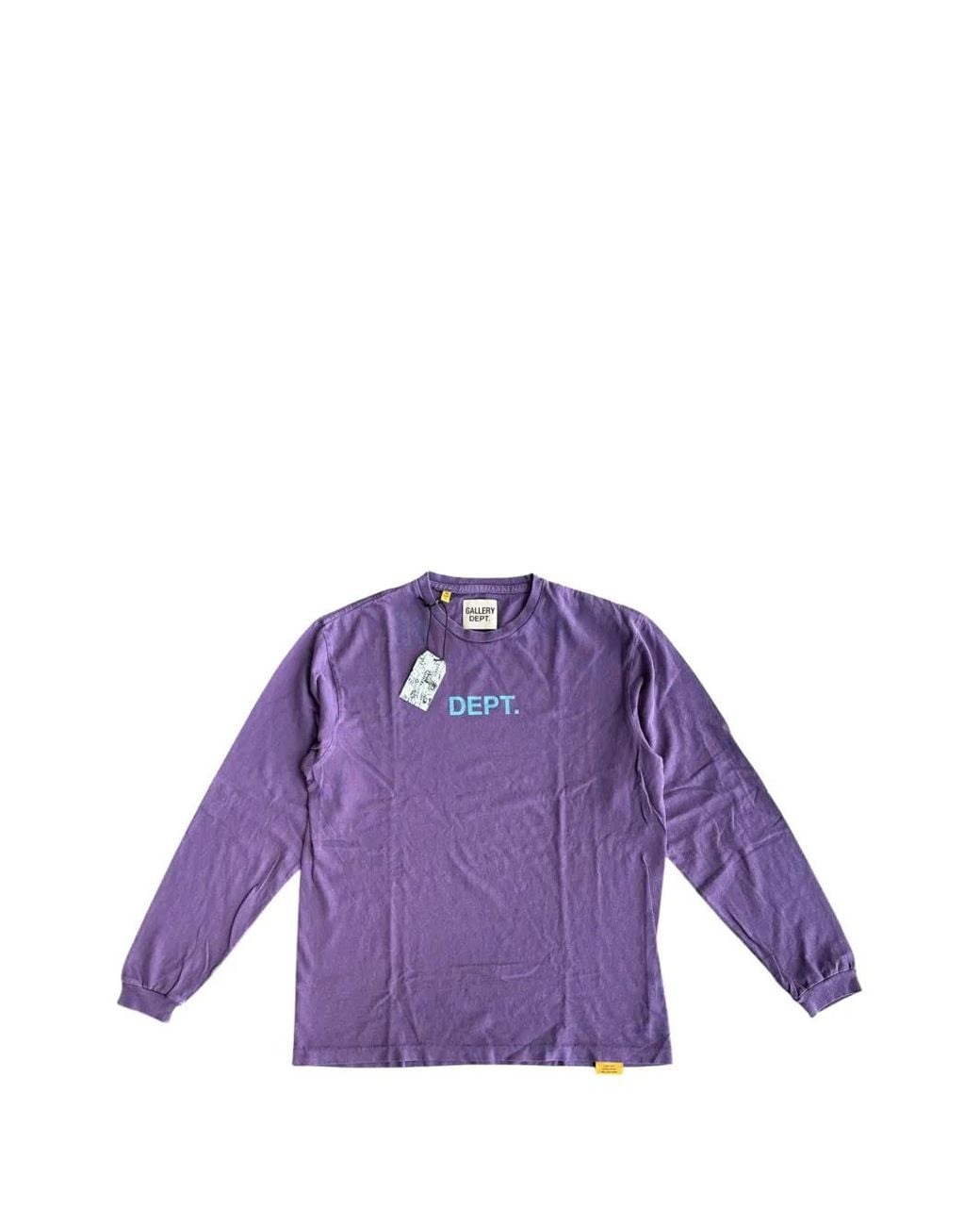GALLERY DEPT. Purple Long-Sleeve T-Shirt