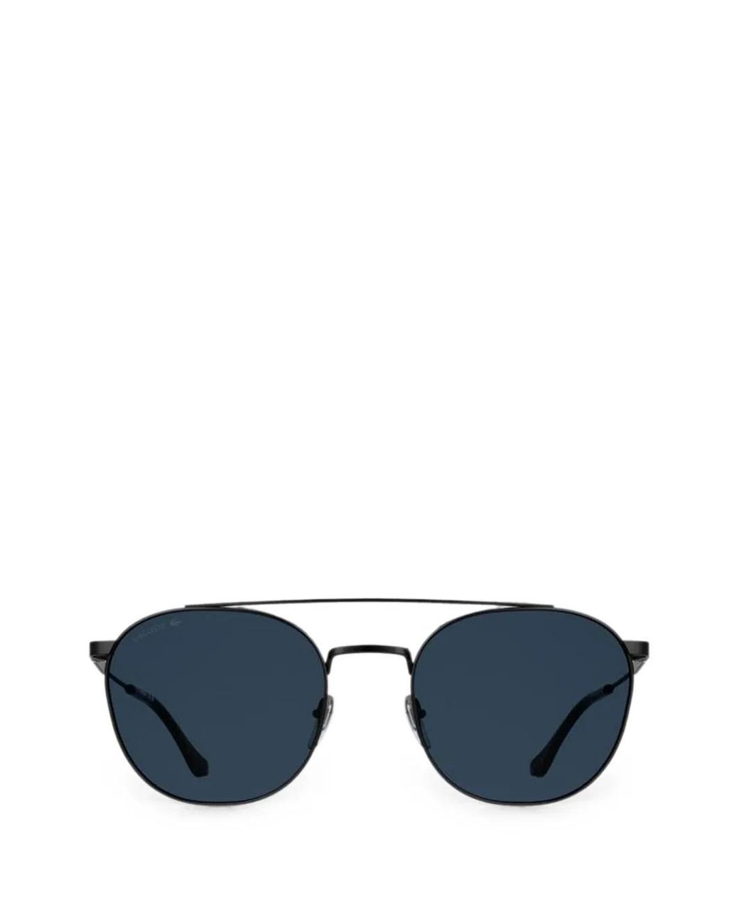 Lacoste Blue Lunettes De Soleil À Monture Ronde for men