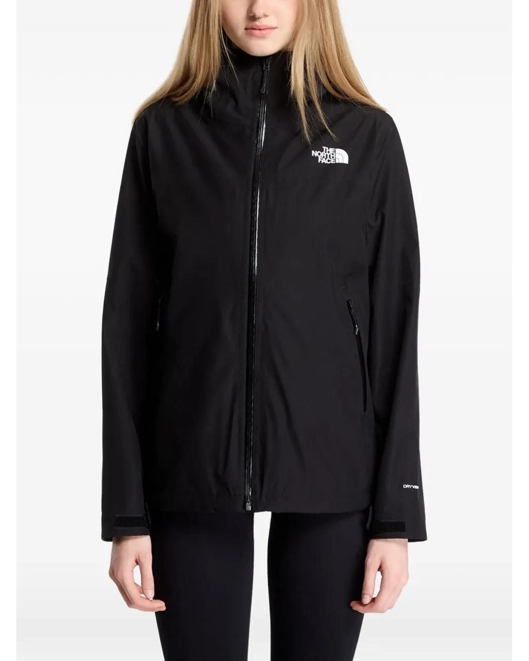 The North Face Black Dryvent Zip-Up Jacket