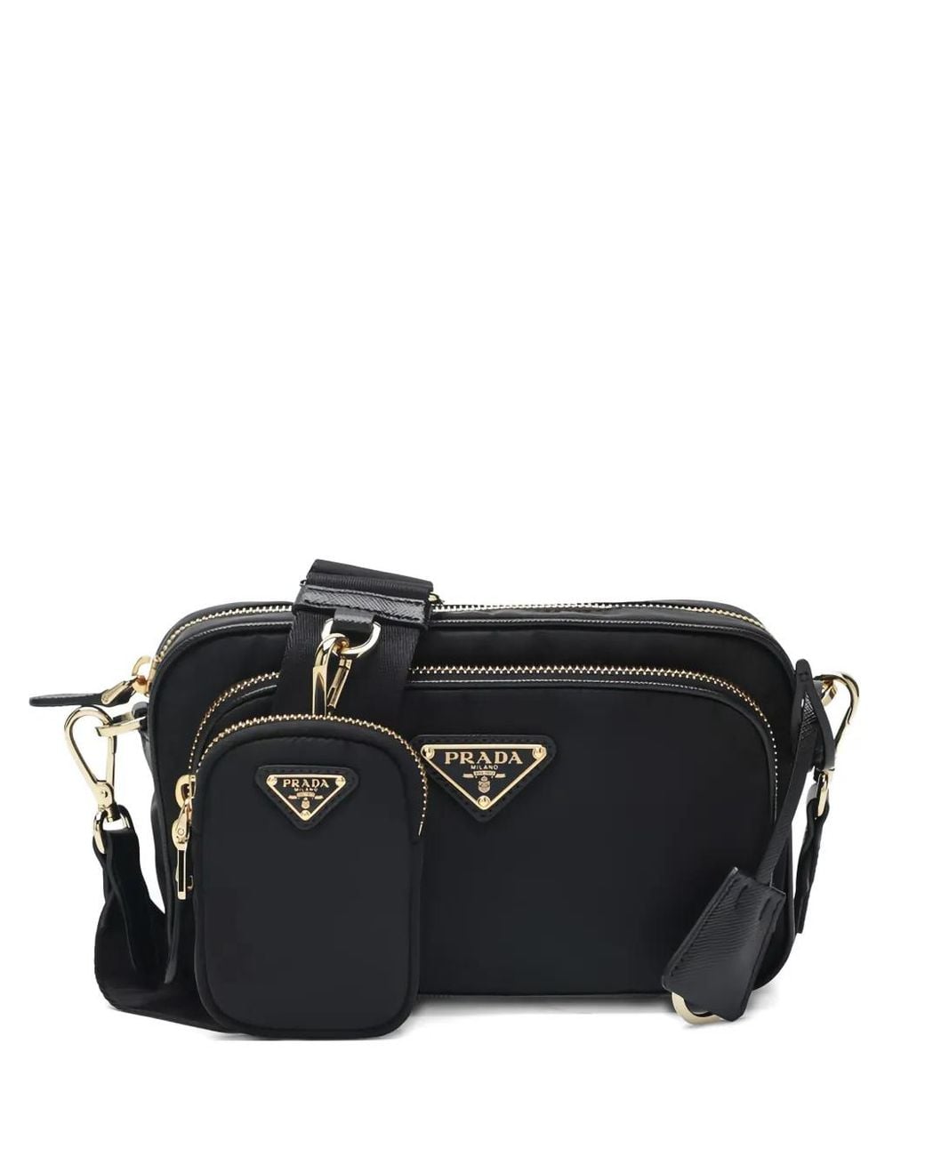 Prada Black Re-Nylon Shoulder Bag