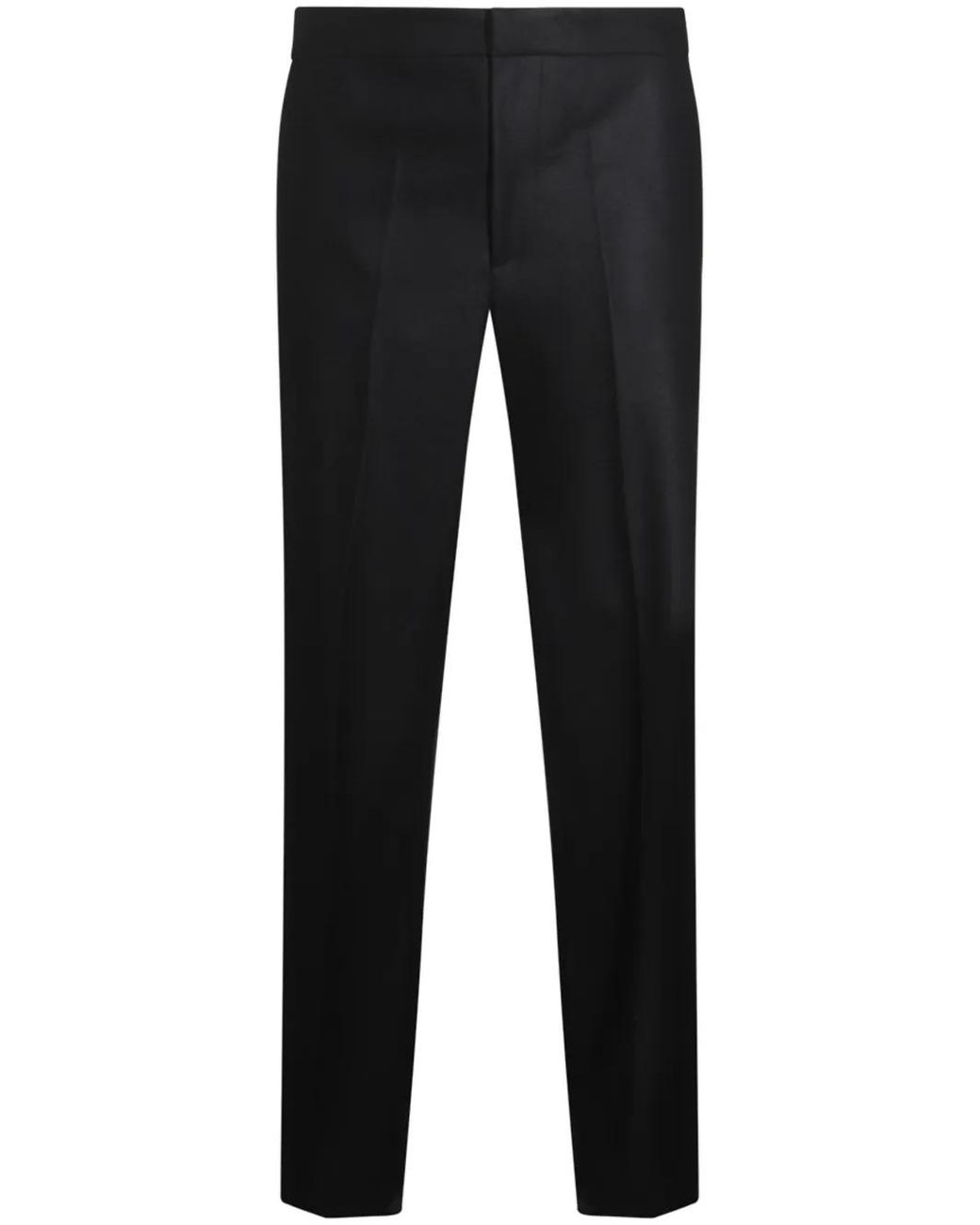 Jil Sander Wollen Straight Broek in het Black voor heren