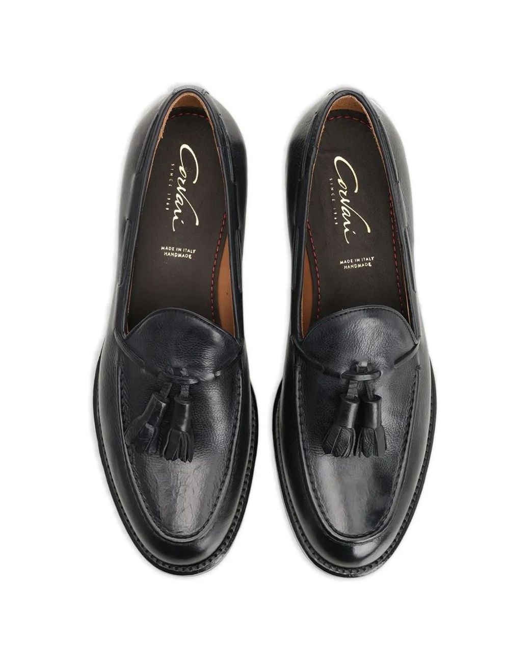 Mocassini di Corvari in Black da Uomo