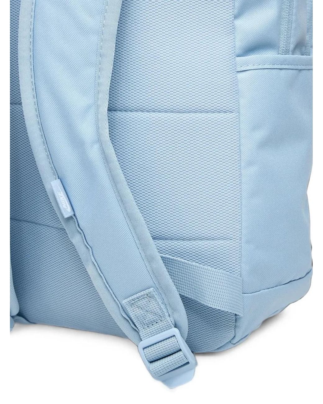 Nike Blue Logo-Print Zip-Fastening Backpack