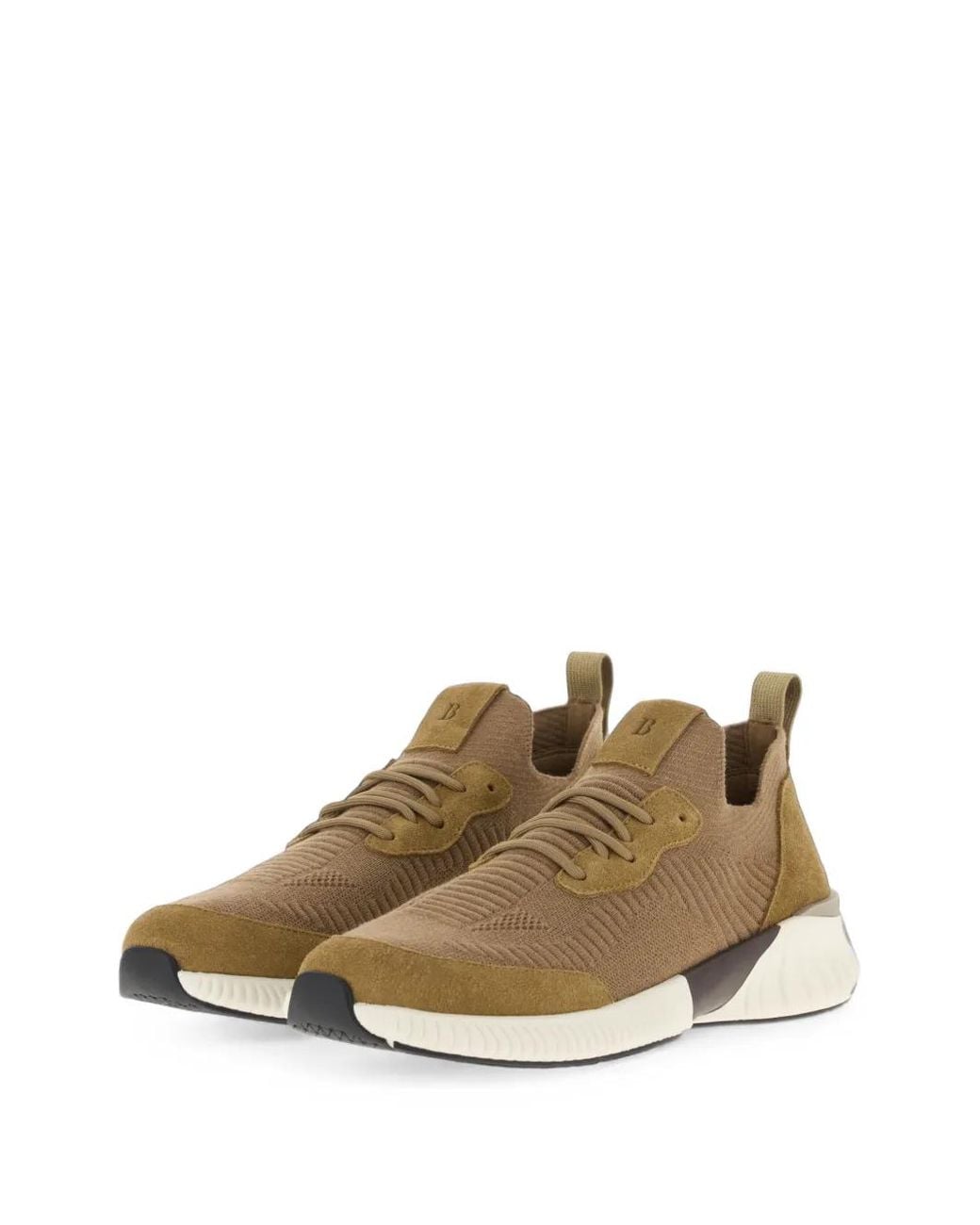Boggi Brown Willow Trainers for men